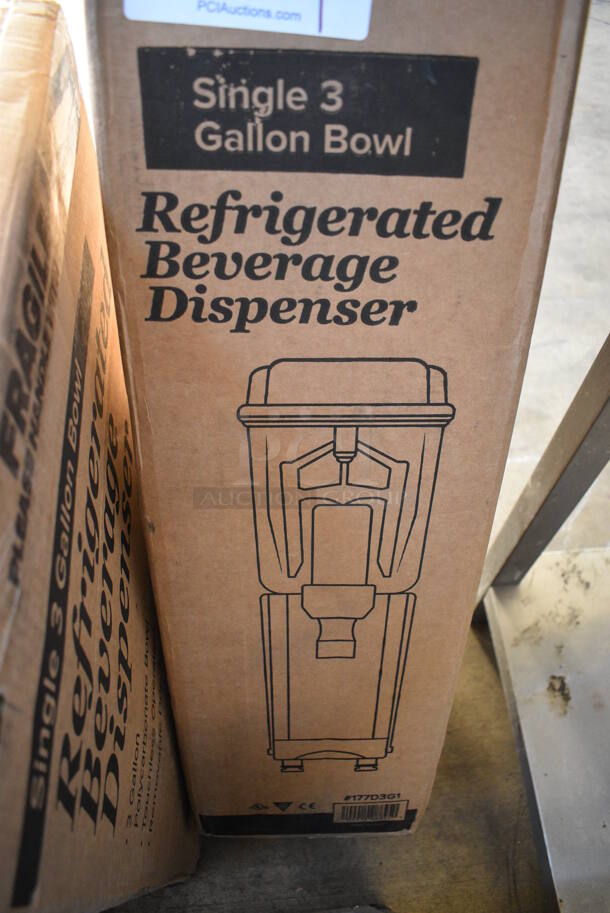 BRAND NEW IN BOX! Avantco COLDREAM 1M Metal Commercial Countertop Single Hopper Refrigerated Beverage Machine. 120 Volts, 1 Phase. 8x17x28. Tested and Working! - Image 6 of 6