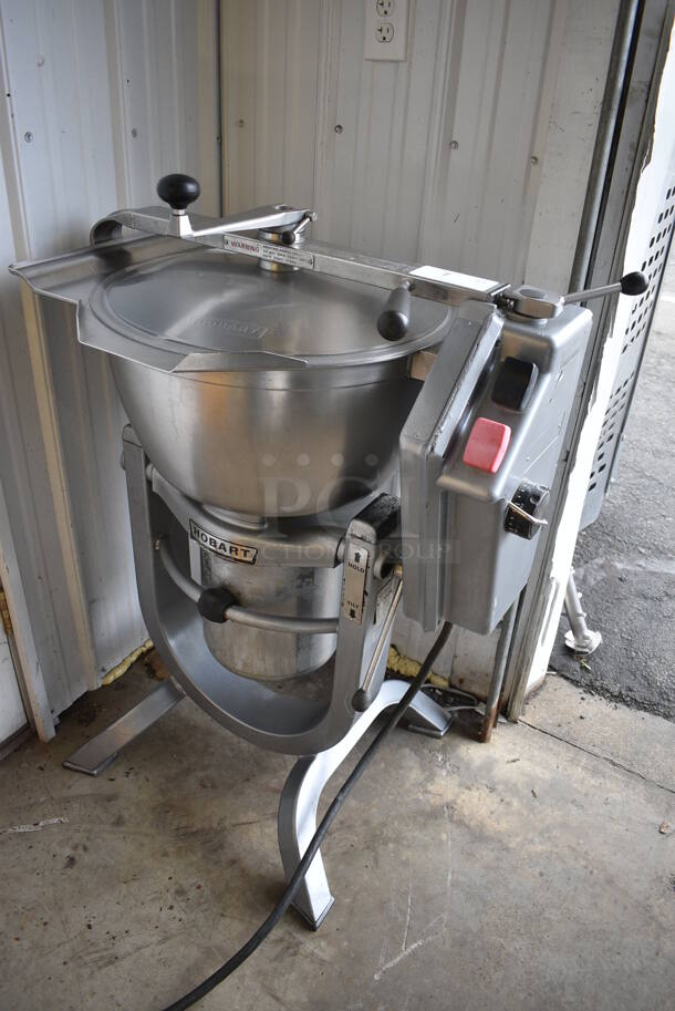 Hobart Model HCM 450 Stainless Steel Commercial Floor Style Horizontal Cutter Mixer w/ S Blade. 200 Volts, 3 Phase. 35x23x44 - Image 3 of 9