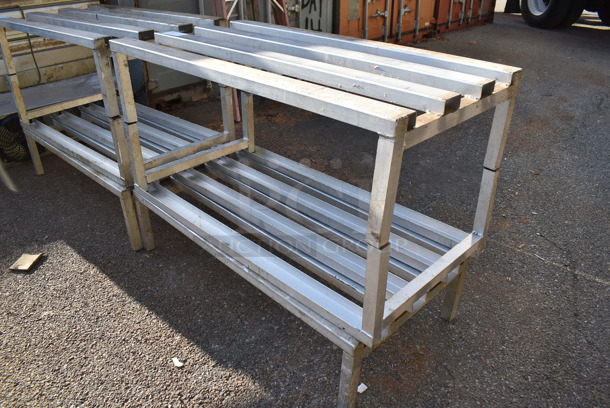 3 Metal Dunnage Racks. 48x24.5x12. 3 Times Your Bid! - Image 3 of 3