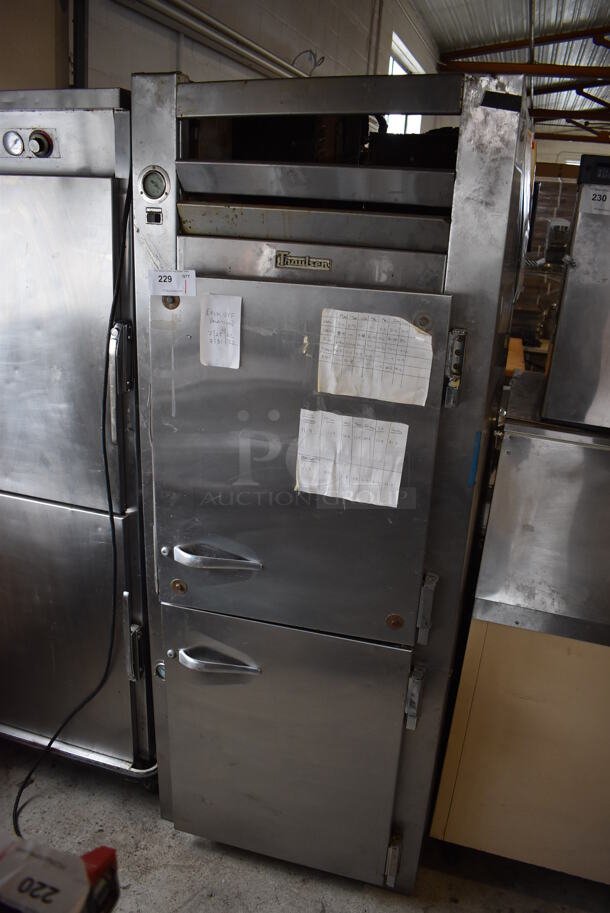 Traulsen Stainless Steel Commercial Cooler Freezer Combo Unit. 31x35x78. Tested and Working! - Image 2 of 8