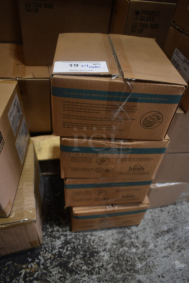 4 Boxes of 12 BRAND NEW IN BOX! Fresh Products Easy Fresh 2.0 Spiced Apple Air Freshener Refill Cover. 4 Times Your Bid! - Image 2 of 7
