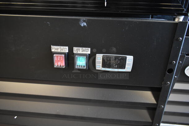 BRAND NEW SCRATCH AND DENT! 2023 KoolMore MDR-3GD Metal Commercial 3 Door Reach In Cooler Merchandiser w/ Poly Coated Racks. 115 Volts, 1 Phase. Tested and Working! - Image 5 of 10