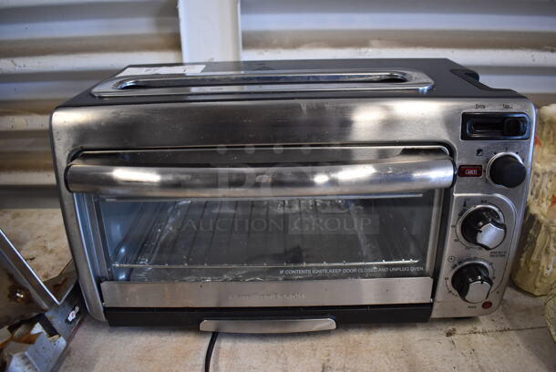 Hamilton Beach Metal Countertop Electric Powered Toaster Oven. 120 Volts, 1 Phase. 18x12x10