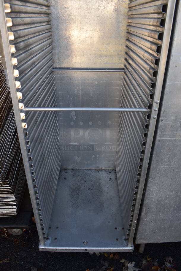 Metal Commercial Pan Transport Rack on Commercial Casters. 20x28x70 - Image 5 of 5