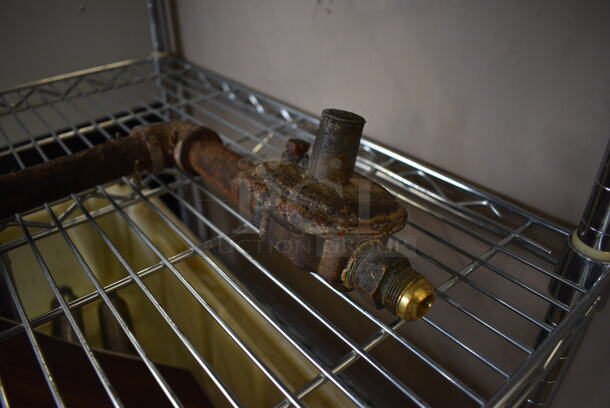 Metal Pipe w/ Connector - Image 2 of 4