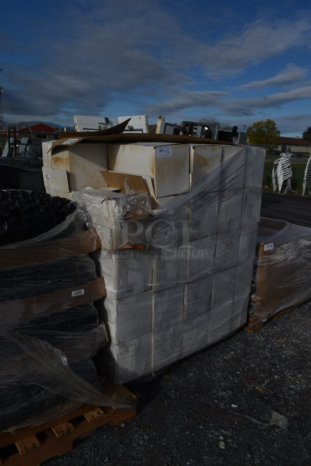 PALLET LOT of BRAND NEW White Poly Jugs. - Image 3 of 4