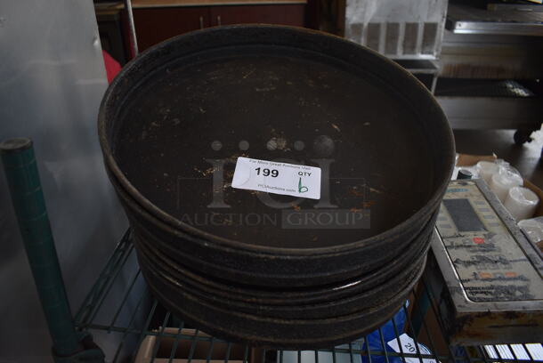 6 Metal Round Baking Pans. 16.5x16.5x2.5. 6 Times Your Bid! - Image 1 of 2