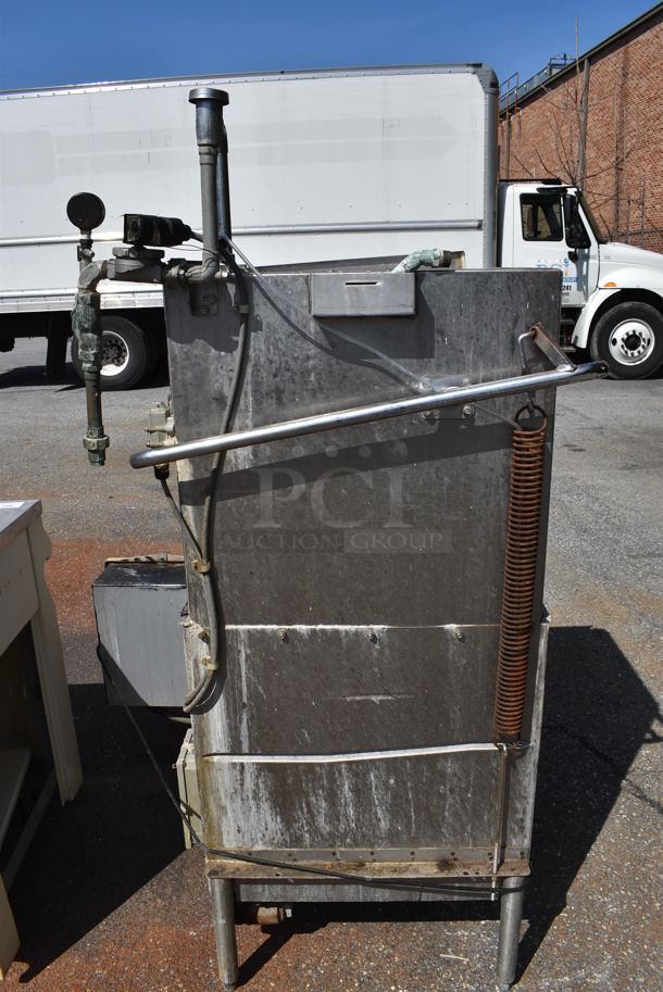 Hobart Model AM14 Stainless Steel Commercial Pass Through Dishwasher. 208-220 Volts, 1 Phase. 42x30x67 - Image 7 of 7