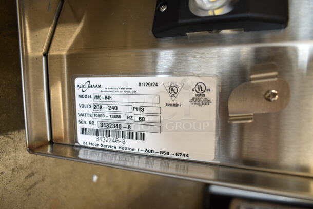 BRAND NEW SCRATCH AND DENT! 2024 Alto Shaam VMC-H4H Stainless Steel Commercial Electric Powered Vector Multi-Cook Oven. 208-240 Volts, 3 Phase. - Image 12 of 12