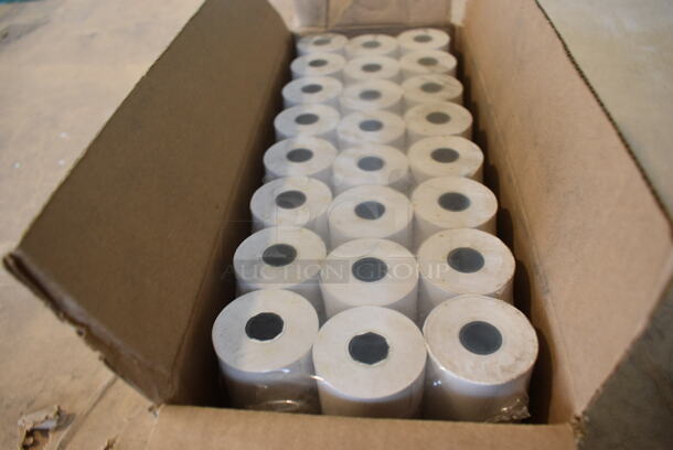 ALL ONE MONEY! Lot of National Checking Company POS Thermal Printer Rolls!