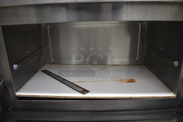 Panasonic Pro II NE-3280 Stainless Steel Commercial Countertop Electric Powered Microwave Oven. 208-240 Volts, 1 Phase. 26x21x19 - Image 4 of 5