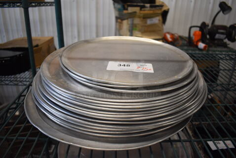 ALL ONE MONEY! Lot of 15 Various Metal Round Baking Pans. Includes 13x13