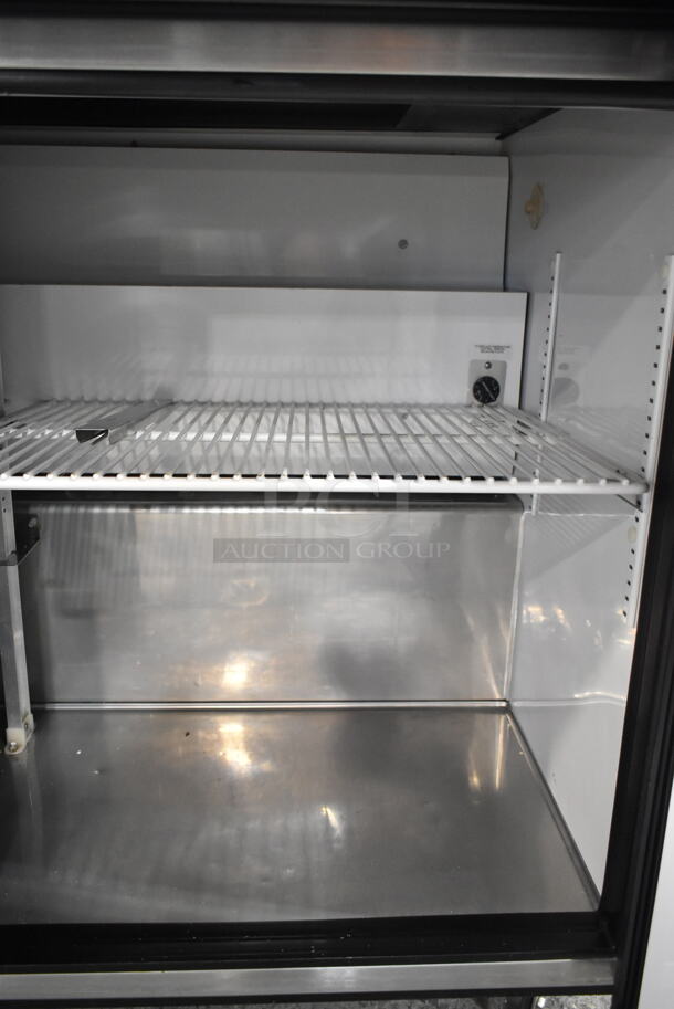 True TSSU-72-18 Stainless Steel Commercial Sandwich Salad Prep Table Bain Marie Mega Top on Commercial Casters. 115 Volts, 1 Phase. Tested and Working! - Image 5 of 8