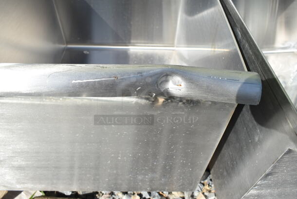 BRAND NEW SCRATCH AND DENT! Steelton 522US31621 Stainless Steel 3 Bay Sink. Bay 16x14 - Image 6 of 7