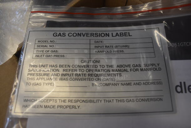 BRAND NEW SCRATCH AND DENT! Cooking Performance Group GM-CPG-48-NL 48" Natural Gas Countertop Griddle with Manual Controls - 120,000 BTU - Image 9 of 10