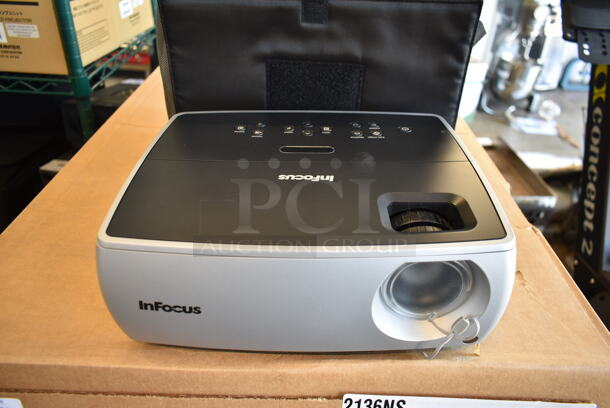 InFocus IN2106 Projector in Bag. 100-240 Volts, 1 Phase.  - Image 3 of 12