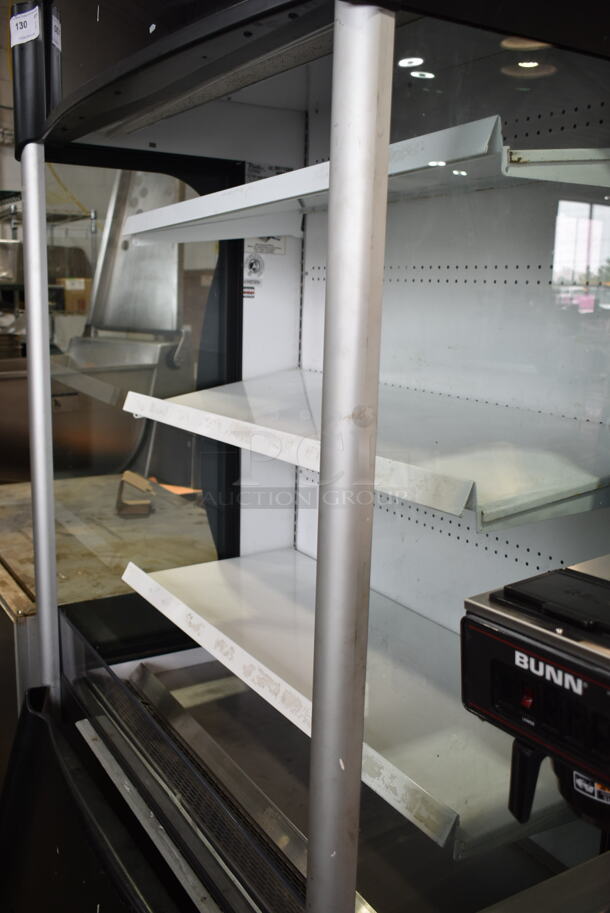 2016 True TAC-48SM-LD Metal Commercial Open Grab N Go Merchandiser w/ Metal Shelves. 208-230 Volts, 1 Phase.  - Image 5 of 6