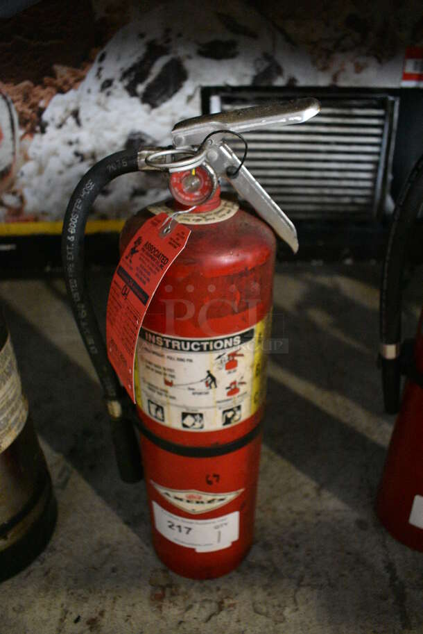 Amerex Fire Extinguisher. 6x6x21 - Image 1 of 3