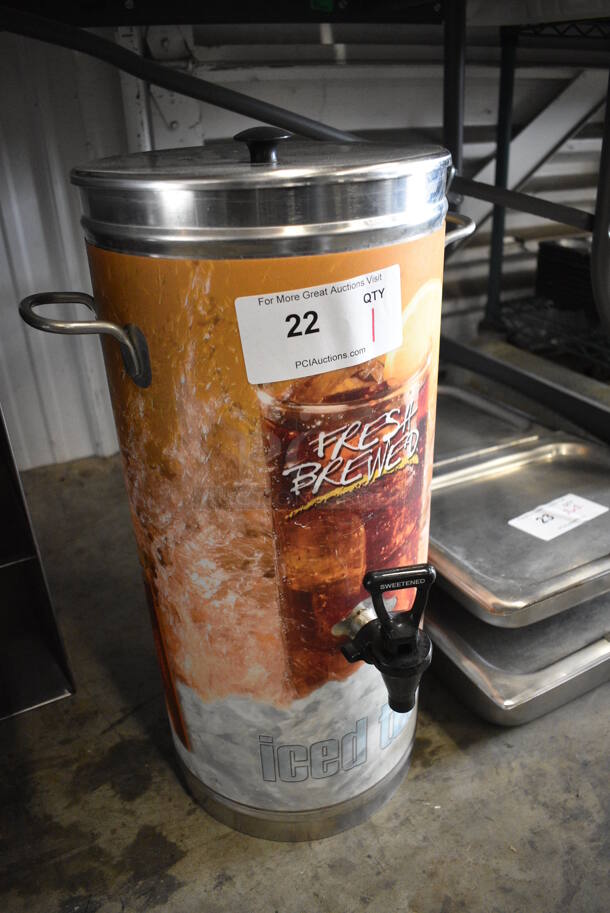 Stainless Steel Beverage Holder Dispenser. 13x13x23 - Image 3 of 6