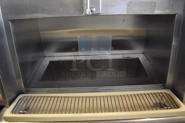 Taylor 342D-27 Stainless Steel Commercial Floor Style Air Cooled 2 Flavor Frozen Beverage Machine w/ Drink Mixer Attachment on Commercial Casters. 208-230 Volts, 1 Phase. - Image 4 of 9