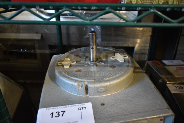 Robot Coupe R4X Metal Commercial Countertop Food Processor Base. Tested and Does Not Power On - Image 3 of 6