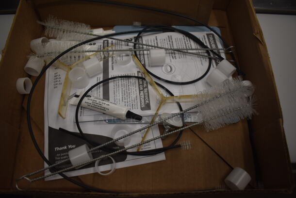 ALL ONE MONEY! Lot of Metal Bowl Guard for Mixer and Server Pump Parts Including 3 Pumps - Image 6 of 9