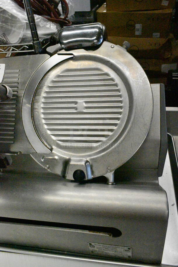 Globe 3600 Stainless Steel Commercial Countertop Meat Slicer w/ Blade Sharpener. 115 Volts, 1 Phase. Tested and Working! - Image 4 of 8