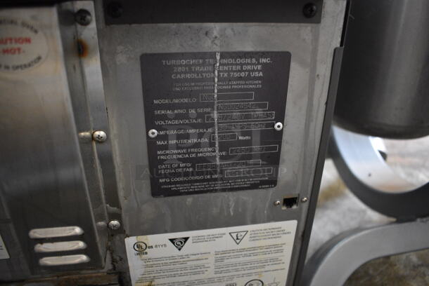 2016 Turbochef Model NGO Metal Commercial Countertop Rapid Cook Oven. 208/240 Volts, 1 Phase. 16x28x25 - Image 5 of 6