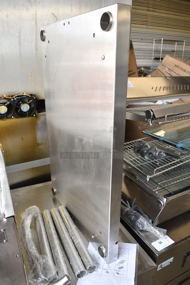 BRAND NEW SCRATCH AND DENT! 2022 Backyard Pro LPG36 Stainless Steel 36" Stainless Steel Liquid Propane Outdoor Grill.  - Image 5 of 7