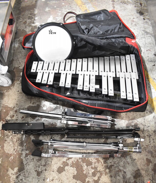 Vic Firth Xylophone w/ Stand and Soft Bag - Image 1 of 7