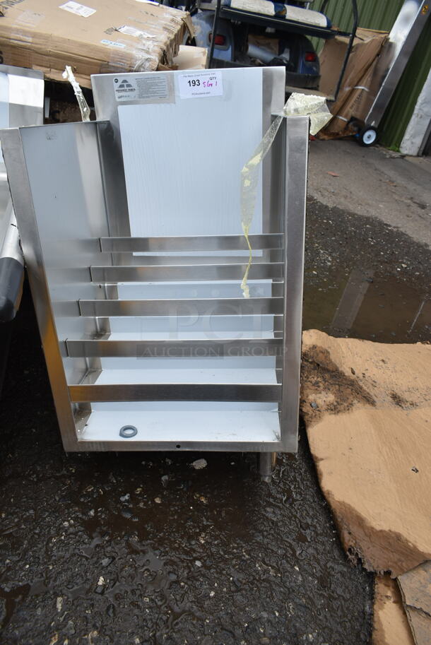 BRAND NEW SCRATCH AND DENT! Advance Tabco CRLR-18 Stainless Steel Liquor Display Cabinet - 18" x 21" - Image 2 of 3