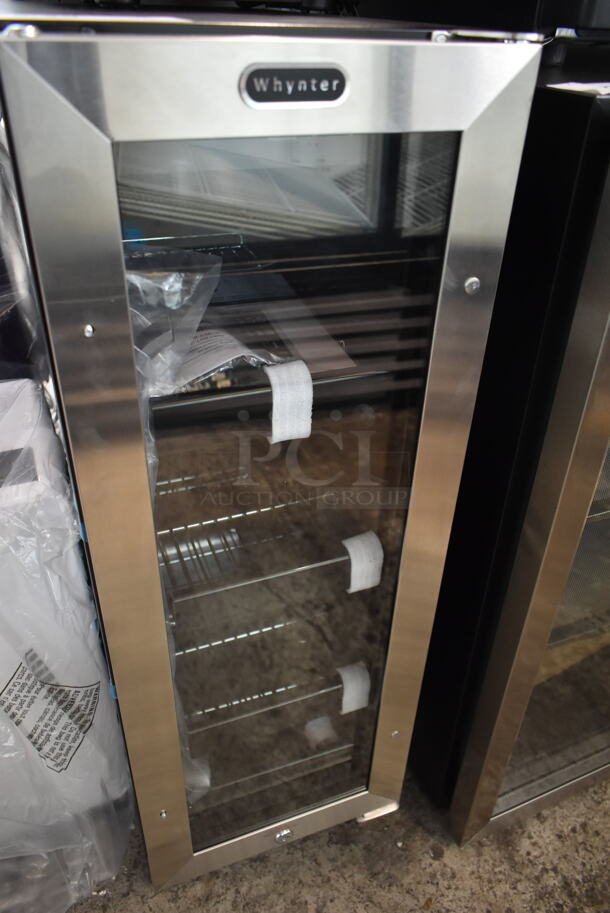 BRAND NEW SCRATCH AND DENT! Whynter BBR-638SB 12" Built In 60 Can Beverage Cooler Merchandiser with Lock, Stainless Steel. 115 Volts, 1 Phase. Tested and Working! - Image 3 of 6