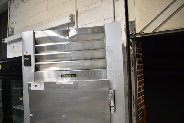 Traulsen G10000 Stainless Steel Commercial 2 Half Size Door Reach In Cooler on Commercial Casters. 115 Volts, 1 Phase. Tested and Working! - Image 4 of 9
