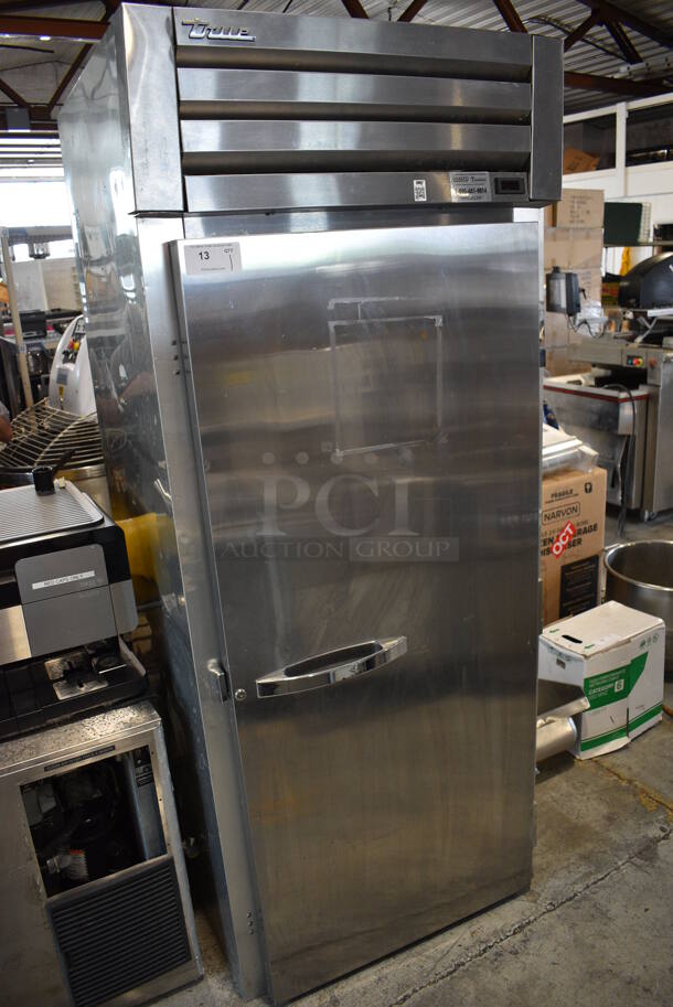 2014 True Model STG1RRI-1S Stainless Steel Commercial Roll In Rack Cooler. 115 Volts, 1 Phase. 35x35x83. Tested and Working! - Image 2 of 6