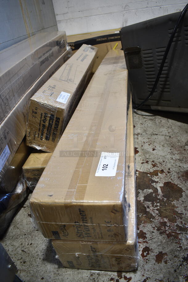 BRAND NEW IN BOX! Avantco 177SW72T Metal Commercial Warming Strip w/ Toggle Controls. 120 Volts, 1 Phase. - Image 2 of 3