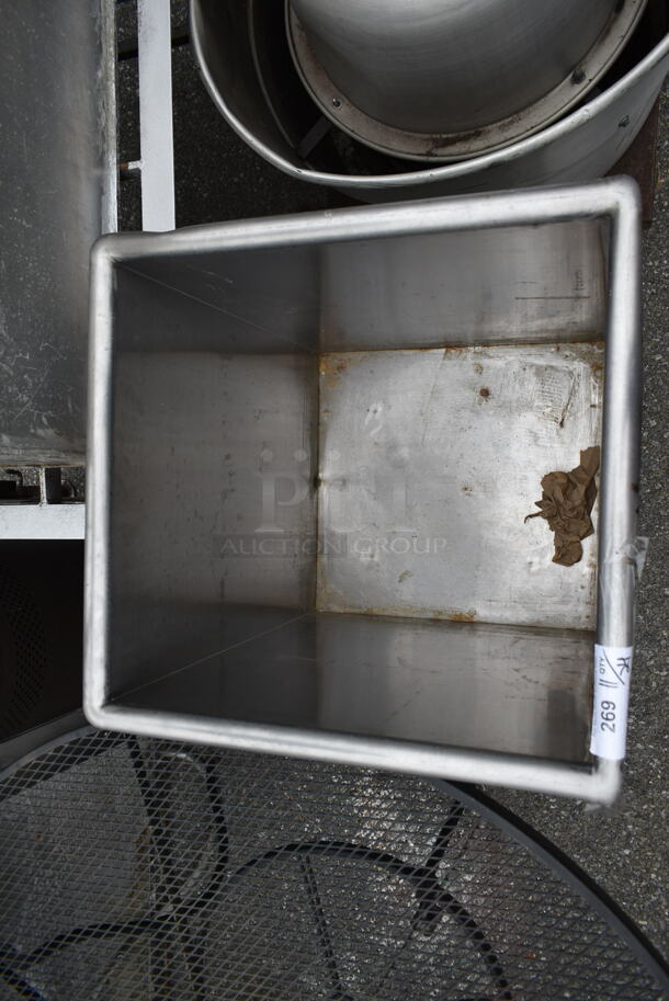 Stainless Steel Ingredient Bin on Commercial Casters. - Image 3 of 3