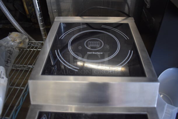 BRAND NEW IN BOX! Avantco DIC7003 Stainless Steel Commercial Countertop Step-Up 2 Burner Induction Range. 208-240 Volts, 1 Phase. 13.5x30x6. Tested and Working! - Image 5 of 7