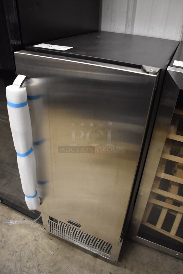 BRAND NEW SCRATCH AND DENT! 2022 Whynter UIM-502SS Stainless Steel Self Contained Ice Machine. 115 Volts, 1 Phase. 15x24x33. Tested and Working! - Image 2 of 7