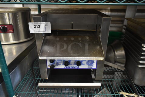 Belleco JT2-HC Stainless Steel Commercial Countertop Electric Powered Conveyor Toaster Oven. 120 Volts, 1 Phase. Tested and Working!