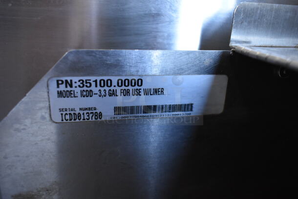 Bunn ICDD-3 Stainless Steel Commercial Countertop Reservoir.  - Image 5 of 5