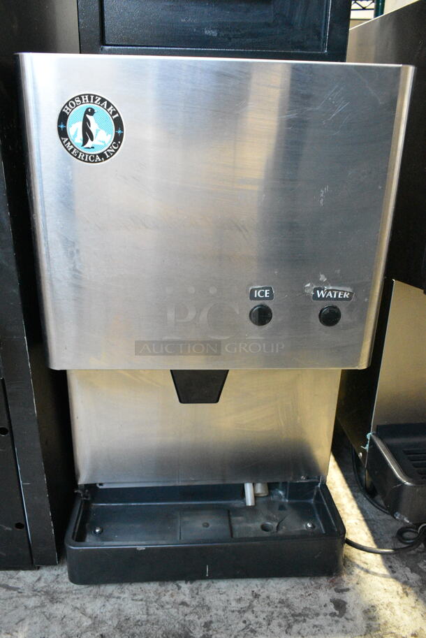 Hoshizaki DCM-270BAH Stainless Steel Commercial Ice Machine and Water Dispenser. 115-120 Volts, 1 Phase.  - Image 1 of 4