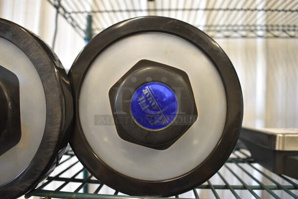 2 San Jamar Black Poly Cup Dispensers. 7x7x25. 2 Times Your Bid! - Image 3 of 3