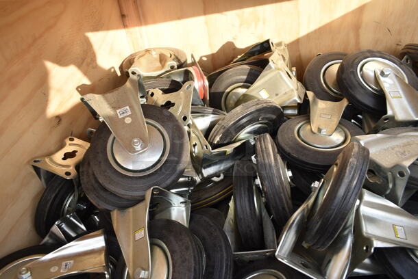 ALL ONE MONEY! Lot of 165 Commercial Casters.  - Image 6 of 6