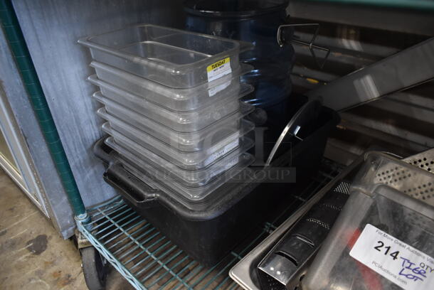 ALL ONE MONEY! Tier Lot of Various Items Including Poly Drop In Bins and Seasoning Shakers - Image 4 of 4