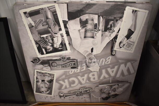 6 Black and White Pictures. 36x0.5x36. 6 Times Your Bid! - Image 5 of 8