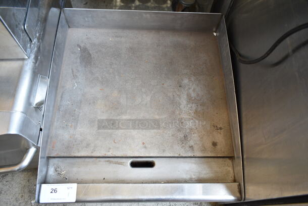 Star Max Stainless Steel Commercial Countertop Electric Powered Flat Top Griddle. 208/240 Volts, 1 Phase.  - Image 2 of 5