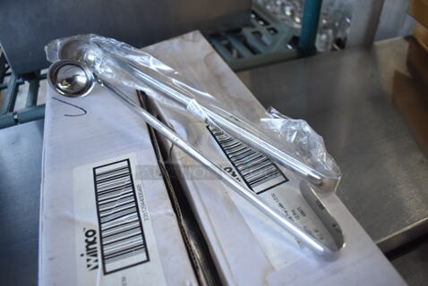 2 Boxes of 12 BRAND NEW! Winco LDI-o Stainless Steel 1/2 oz Ladles. 11.5". 2 Times Your Bid!