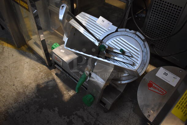 Presto Stainless Steel Commercial Countertop Automatic Meat Slicer. 24x21x26. Tested and Does Not Power On - Image 3 of 6