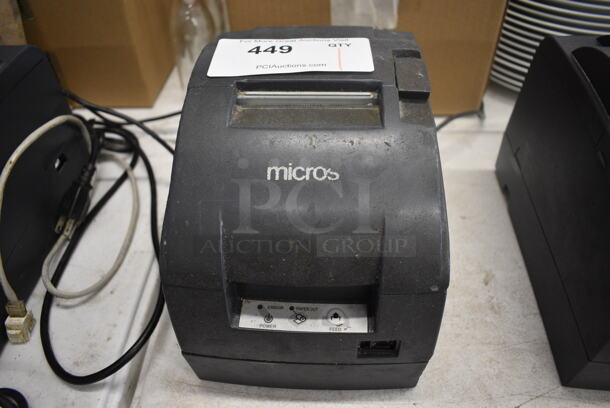 Epson Model M188B Receipt Printer. 6x10x7.5