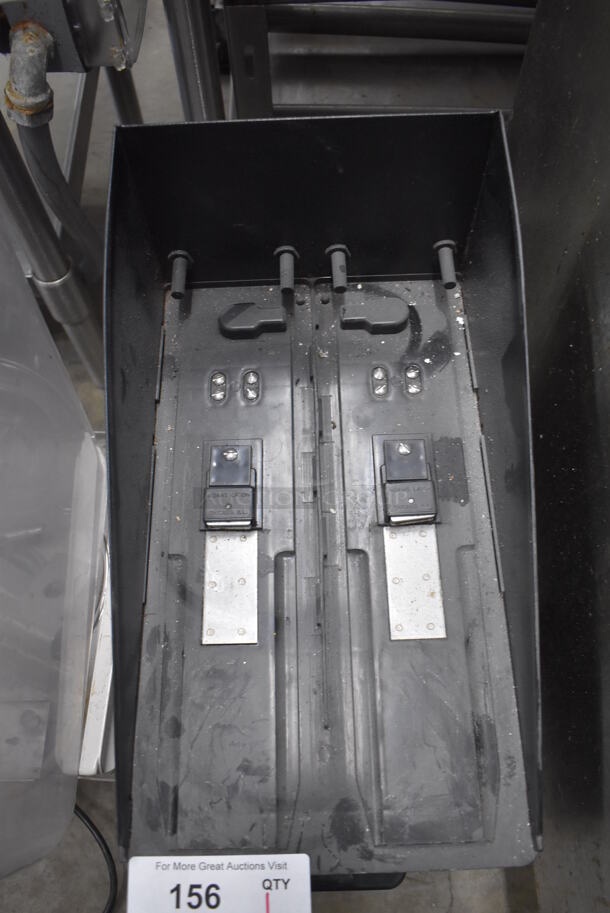 2017 Bunn MHG Stainless Steel Commercial Countertop Coffee Bean Grinder. 120 Volts, 1 Phase. 9x16x23. Cannot Test Without Hoppers - Image 4 of 5